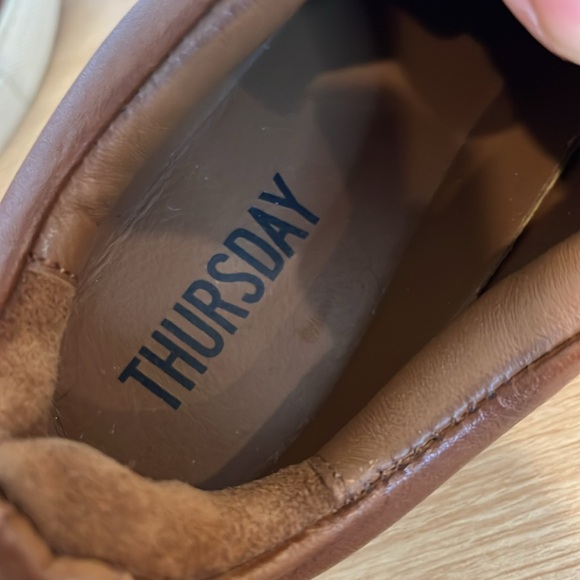 Thursday Boot Co. Brown Toffee Premier Low Top Genuine Leather Womens sneakers - Picture 4 of 14